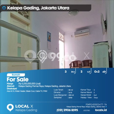 Best Deal Hunian Premium Ideal dan Luas di Kelapa Gading, Jakarta Utara Best Deal Hunian Premium Ideal dan Luas di Kelapa Gading, Jakarta Utara