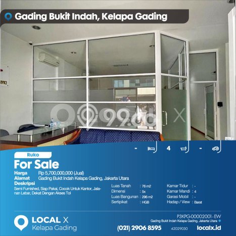Unit Ruko Strategis di Kelapa Gading, Jakarta Utara Potensi Cuan Besar Unit Ruko Strategis di Kelapa Gading, Jakarta Utara Potensi Cuan Besar