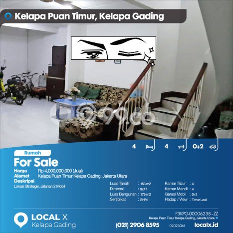Dijual Rumah Elit Exclusive di Kelapa Gading, Jakarta Utara Dijual Rumah Elit Exclusive di Kelapa Gading, Jakarta Utara