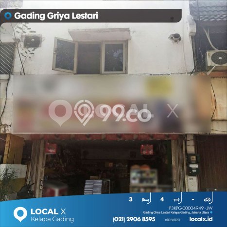 Area Ramai! Ruko Dijual di Kelapa Gading untuk Bisnis Luas Bangunan 174m2 Area Ramai! Ruko Dijual di Kelapa Gading untuk Bisnis Luas Bangunan 174m2