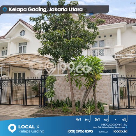 Siap Huni Rumah Mewah 4 Kamar di Kelapa Gading Dekat ke Mana Pun Siap Huni Rumah Mewah 4 Kamar di Kelapa Gading Dekat ke Mana Pun