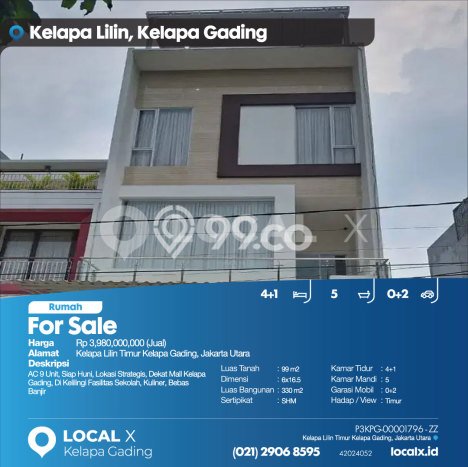 Hot Offer Hunian Premium Ideal dan Luas di Kelapa Gading, Jakarta Utara Hot Offer Hunian Premium Ideal dan Luas di Kelapa Gading, Jakarta Utara