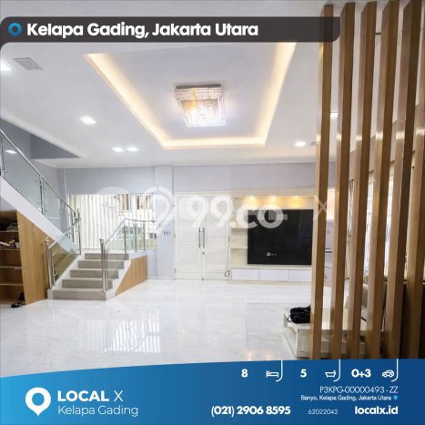 Rumah Mewah Siap Huni LT 195m2 di Kelapa Gading, Jakarta Utara Rumah Mewah Siap Huni LT 195m2 di Kelapa Gading, Jakarta Utara