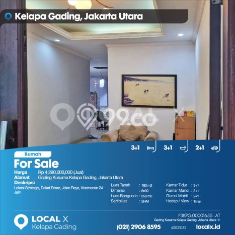 Dijual Rumah Mewah Exclusive di Kelapa Gading, Jakarta Utara Dijual Rumah Mewah Exclusive di Kelapa Gading, Jakarta Utara