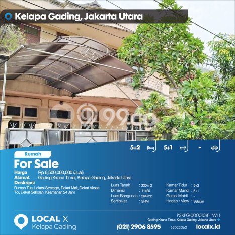 For Sale Rumah Mewah Exclusive di Kelapa Gading, Jakarta Utara For Sale Rumah Mewah Exclusive di Kelapa Gading, Jakarta Utara