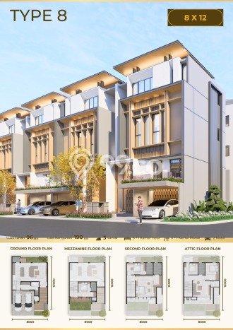 Rumah Modern 5 KT di Puri Indah Jakarta Barat Unfurnished Rumah Modern 5 KT di Puri Indah Jakarta Barat Unfurnished