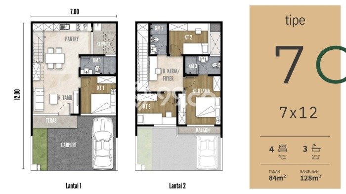 Dijual Rumah Modern 3 KT di Pantai Indah Kapuk 2, Jakarta Utara Dijual Rumah Modern 3 KT di Pantai Indah Kapuk 2, Jakarta Utara