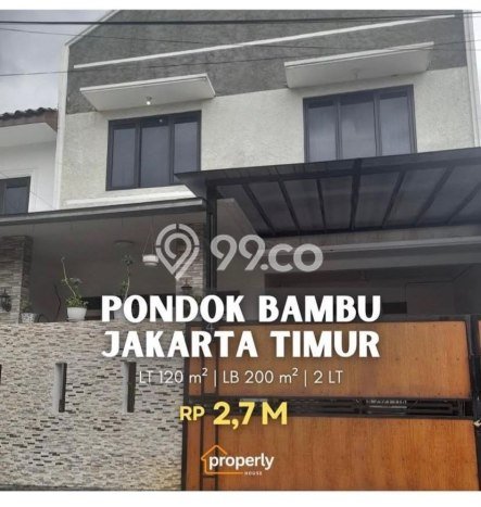 Jual Rumah Luas Megah Dengan View Cantik di Pondok Bambu, Jakarta Timur Jual Rumah Luas Megah Dengan View Cantik di Pondok Bambu, Jakarta Timur