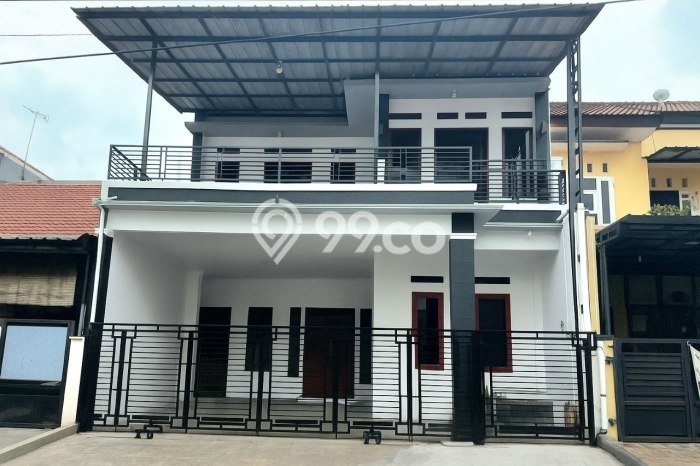 Rumah Modern 4 Kamar LT 185m2 di Prima Harapan Rumah Modern 4 Kamar LT 185m2 di Prima Harapan