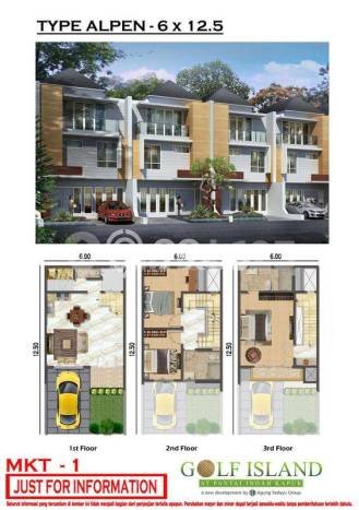 Rumah sewa siap huni 3 KT di Pantai Indah Kapuk, Jakarta Utara Rumah sewa siap huni 3 KT di Pantai Indah Kapuk, Jakarta Utara