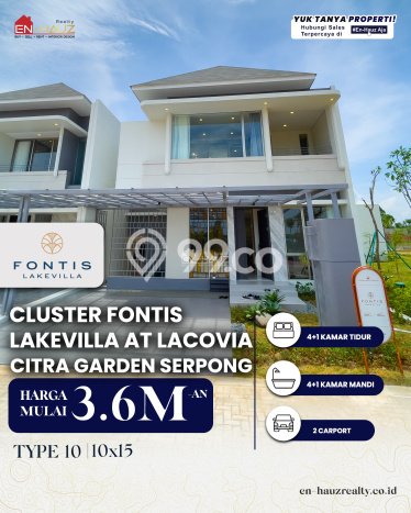 Rumah Eksklusif Siap Huni LT 120m2 di Cisauk, Tangerang Rumah Eksklusif Siap Huni LT 120m2 di Cisauk, Tangerang