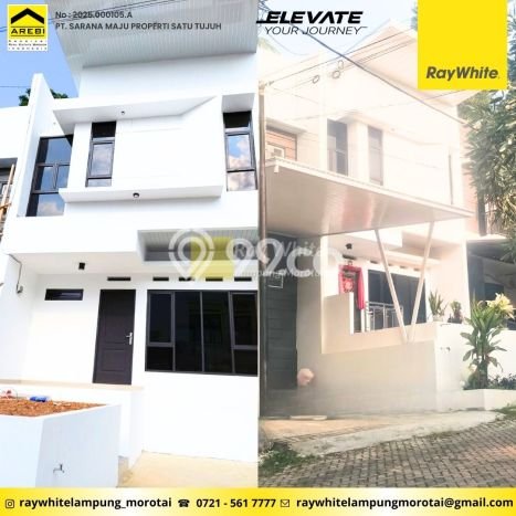 Rumah Modern Cantik 4 Kamar Siap Huni di Kemiling Rumah Modern Cantik 4 Kamar Siap Huni di Kemiling