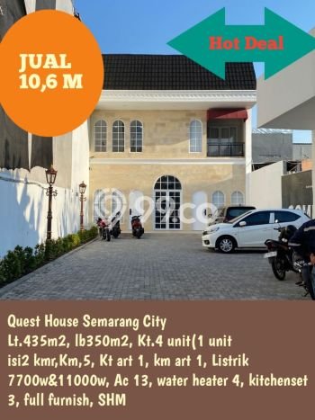 Siap Huni Rumah Mewah 8 Kamar di Semarang Tengah Dekat ke Mana Pun Siap Huni Rumah Mewah 8 Kamar di Semarang Tengah Dekat ke Mana Pun