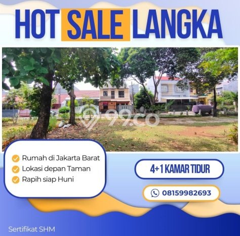 Jual Rumah Modern 4 KT di Taman Palem, Jakarta Barat Jual Rumah Modern 4 KT di Taman Palem, Jakarta Barat
