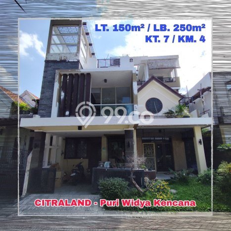 For Sale! Premium House LT 150m2 Desain Modern di Citraland For Sale! Premium House LT 150m2 Desain Modern di Citraland