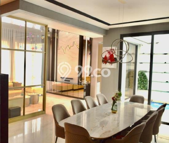 Rumah Mewah LB 500m2 Siap Huni Desain Elegan di BSD De Park, Tangerang Rumah Mewah LB 500m2 Siap Huni Desain Elegan di BSD De Park, Tangerang
