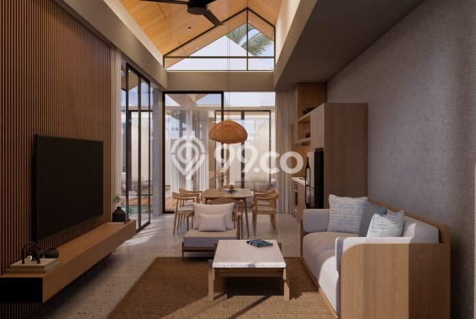 Vila di Ubud, Dimensi 143m2m², Dekat dengan fasilitas publik Vila di Ubud, Dimensi 143m2m², Dekat dengan fasilitas publik