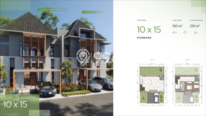 Jual Rumah Modern 2 KT di Gading Serpong, Tangerang Jual Rumah Modern 2 KT di Gading Serpong, Tangerang