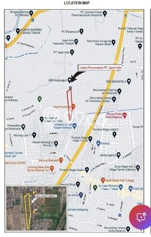 Tanah Dijual Lokasi Taman, Sidoarjo Luas 22825m2 Legalitas Aman Tanah Dijual Lokasi Taman, Sidoarjo Luas 22825m2 Legalitas Aman