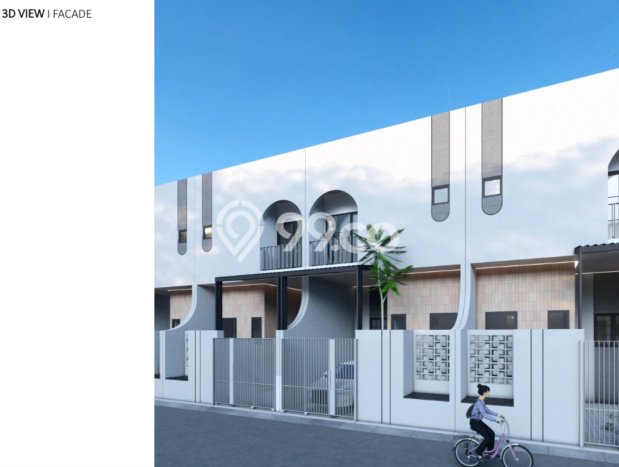 Rumah Modern 2 Kamar LT 60m2 di Green Garden Rumah Modern 2 Kamar LT 60m2 di Green Garden
