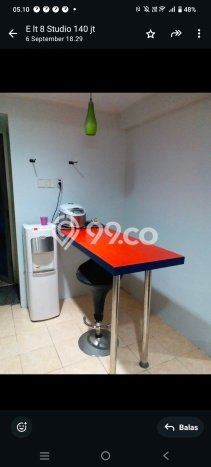 Hunian Apartemen 0 KT 1 KM Dijual di Cengkareng Jakarta Barat, Luas 24m2 Hunian Apartemen 0 KT 1 KM Dijual di Cengkareng Jakarta Barat, Luas 24m2