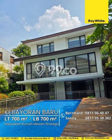 Rumah Nyaman area Kebayoran Baru, 5 KT, Lingkungan Strategis, Luas 700m2m² Bangunan 700m2m² Rumah Nyaman area Kebayoran Baru, 5 KT, Lingkungan Strategis, Luas 700m2m² Bangunan 700m2m²