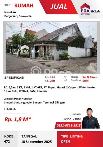Rumah Modern Minimalis 3 Kamar Bisa Langsung Pindah di Banjarsari Rumah Modern Minimalis 3 Kamar Bisa Langsung Pindah di Banjarsari