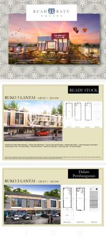 Ruko Dijual di Prime Area Bandung Luas 210m2 Ruko Dijual di Prime Area Bandung Luas 210m2