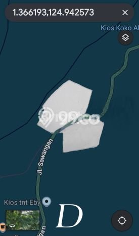 Tanah Kosong Dijual di Minahasa Utara dengan Area 57886m2 Tanah Kosong Dijual di Minahasa Utara dengan Area 57886m2