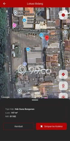 Lahan Dijual Lokasi Strategis di Jakarta Pusat dengan Luas 1669m2 Lahan Dijual Lokasi Strategis di Jakarta Pusat dengan Luas 1669m2