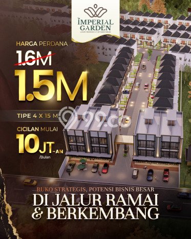 FOR SALE! Ruko di Medan Selayang Medan, LT 60m2, LB 191m2 FOR SALE! Ruko di Medan Selayang Medan, LT 60m2, LB 191m2