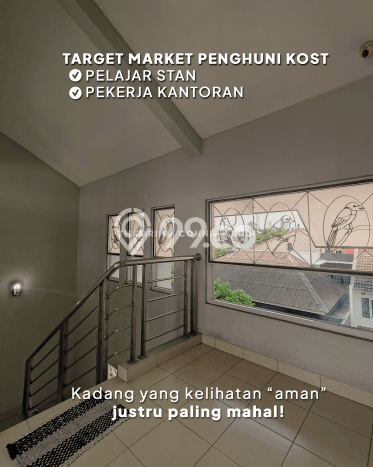 Kost Dijual di Bintaro dengan 12 KT dan Luas 256m2 Kost Dijual di Bintaro dengan 12 KT dan Luas 256m2