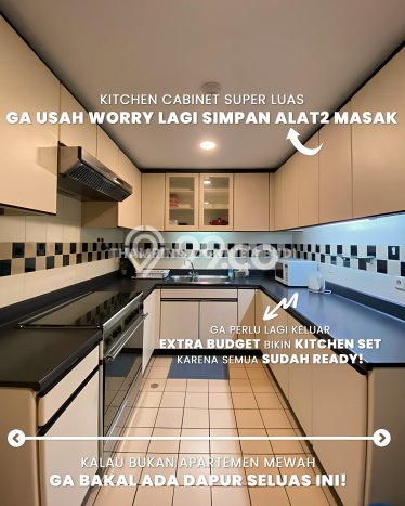 Dijual Apartemen Eksklusif 2 Bedroom di Jakarta Selatan Dekat ke Fasilitas Umum Dijual Apartemen Eksklusif 2 Bedroom di Jakarta Selatan Dekat ke Fasilitas Umum