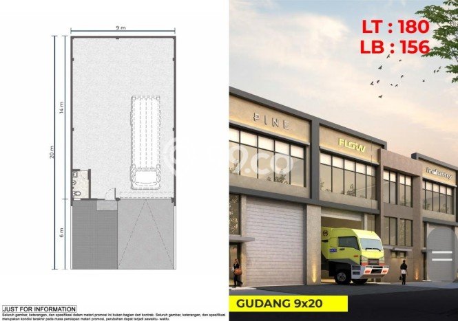 Untuk Dijual! Gudang di Pantai Indah Kapuk 2 Jakarta Utara LT 180m2 / LB 180m2 Kawasan Bisnis Untuk Dijual! Gudang di Pantai Indah Kapuk 2 Jakarta Utara LT 180m2 / LB 180m2 Kawasan Bisnis