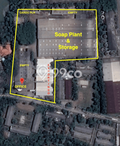 Gudang Dijual di Tangerang LT 22285m2 & LB 12281m2 Lokasi Terbaik! Gudang Dijual di Tangerang LT 22285m2 & LB 12281m2 Lokasi Terbaik!