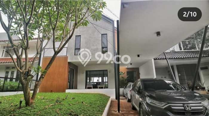 Ready to Use! Luxury House LT 407m2 Desain Modern di Cipete Ready to Use! Luxury House LT 407m2 Desain Modern di Cipete