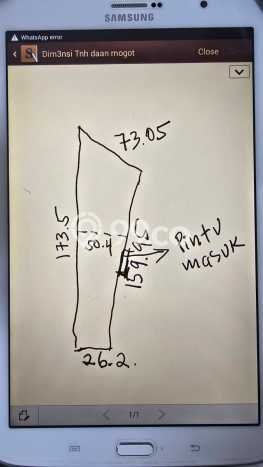 Dijual Tanah di Jakarta Barat, Luas 9000m2 - Dijual Tanah di Jakarta Barat, Luas 9000m2 -