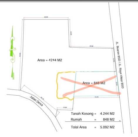 Lahan untuk Disewa di Tangerang Luas 3800m2 Lahan untuk Disewa di Tangerang Luas 3800m2