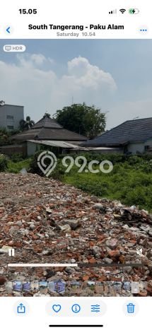 Disewakan Tanah di Serpong Luas 1276m2 SHM Disewakan Tanah di Serpong Luas 1276m2 SHM