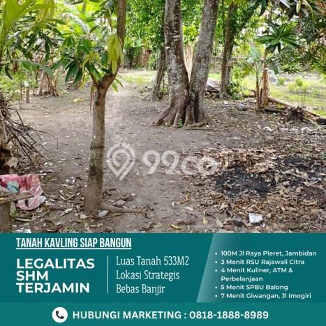 Tanah Investasi Dijual di Yogyakarta Punya Luas 533m2 Tanah Investasi Dijual di Yogyakarta Punya Luas 533m2