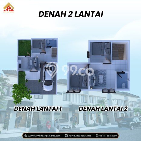 Rumah Modern Minimalis 3 Kamar Siap Huni di Kotagede Rumah Modern Minimalis 3 Kamar Siap Huni di Kotagede