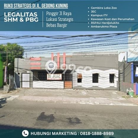 Ruko disewakan lokasi strategis Banguntapan Bantul 120m2 Ruko disewakan lokasi strategis Banguntapan Bantul 120m2