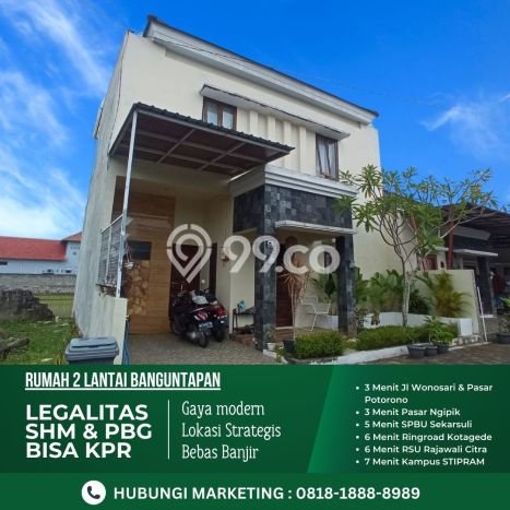Rumah Modern Minimalis 3 Kamar Siap Huni di Kotagede Rumah Modern Minimalis 3 Kamar Siap Huni di Kotagede