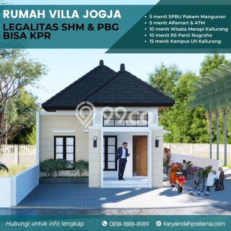 Rumah Minimalis 3 KT LT 208m2 di Kaliurang Rumah Minimalis 3 KT LT 208m2 di Kaliurang