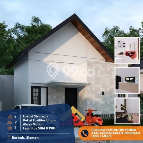Rumah Modern 2 KT LT 89m2 di Nologaten Rumah Modern 2 KT LT 89m2 di Nologaten