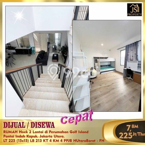 Dijual Rumah Mewah Megah Dengan View Cantik di Golf Island, Jakarta Utara Dijual Rumah Mewah Megah Dengan View Cantik di Golf Island, Jakarta Utara