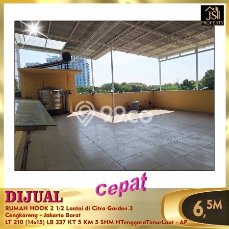Rumah Mewah LB 337m2 Siap Huni Desain Elegan di Pegadungan, Jakarta Barat Rumah Mewah LB 337m2 Siap Huni Desain Elegan di Pegadungan, Jakarta Barat