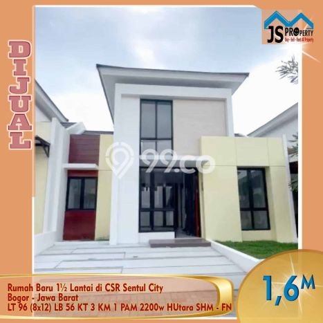 Dijual Rumah Modern 2 KT di Sentul, Bogor Dijual Rumah Modern 2 KT di Sentul, Bogor