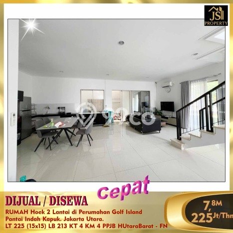Dijual Rumah Mewah Megah Dengan View Cantik di Golf Island, Jakarta Utara Dijual Rumah Mewah Megah Dengan View Cantik di Golf Island, Jakarta Utara