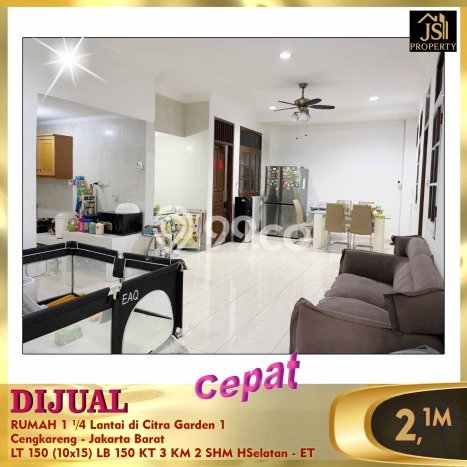 Jual Rumah Eksklusif 3 KT di Kalideres, Jakarta Barat Jual Rumah Eksklusif 3 KT di Kalideres, Jakarta Barat